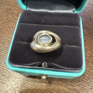 마리끌레르 문스톤 실버 반지