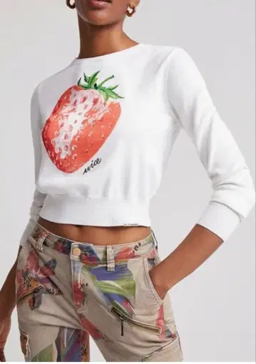 Desigual 이치고 크롭 스웨터