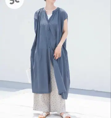 어반 리서치 도어스 보일 개더 프렌치 슬리브 원피스