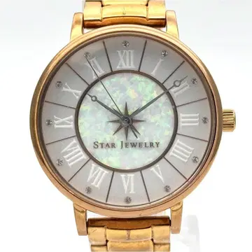 스타 주얼리 2019년 쉘 다이얼 핑크 골드 손목시계 2019년 한정