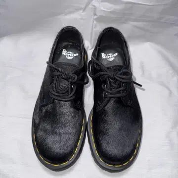 Dr. Martens 1461 Quad BLACK ( HAIR ON )