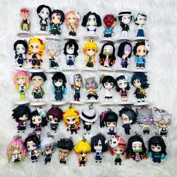 애니캐러 히어로즈 카라코레 컴플리트 피규어 모음 귀멸 새상품급