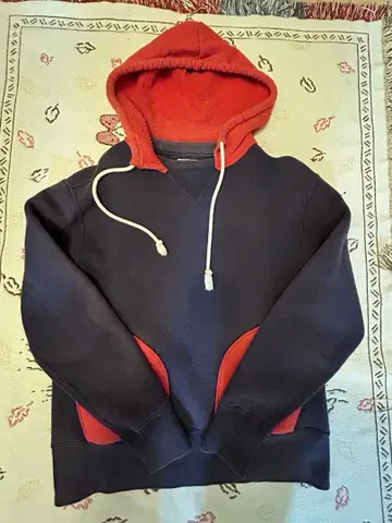 The Real McCoy's 리얼 맥코이 후가공 후드티 sizeS