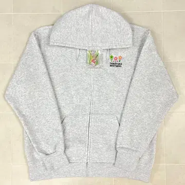 짱구는 못말려 암흑 타마타마 대추적 타마유라 브라더스 지퍼 후드티 LL