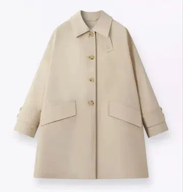 매킨토시 HUMBIE 스텐칼라 숏코트 사이즈 4 PUTTY