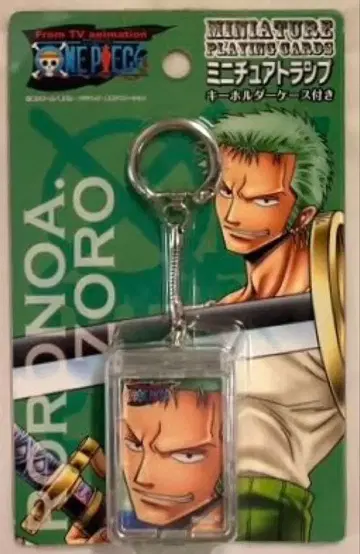 6025 원피스 미니어처 카드놀이 키링 로로노아 조로