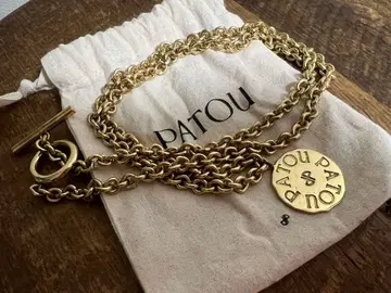 PATOU 롱 체인 목걸이