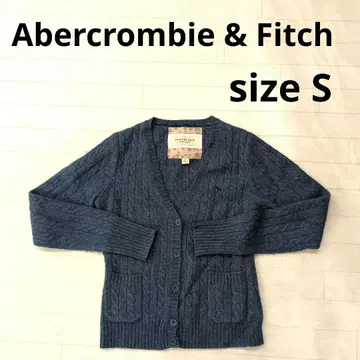 279 Abercrombie & Fitch 블루 계열 긴팔 스웨터 S