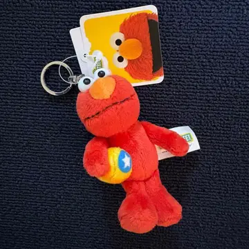 새상품 택 포함 엘모 봉제 인형 키링 NICI