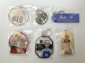 명탐정 코난 아무로 토오루 강준영(후루야 레이) 버본 아크릴 키링 6개