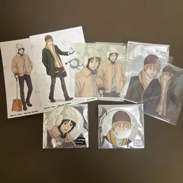 타누마 카나메 나토리 슈이치 따뜻한 캔뱃지 클리어 카드