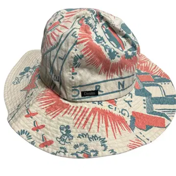 DENIM DUNGAREE 미키 올 패턴 버킷 햇