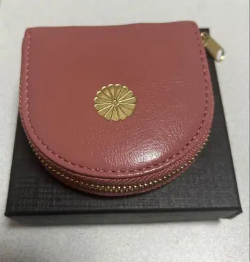 황궁 지갑 말발굽형 동전 지갑 코인 케이스 핑크