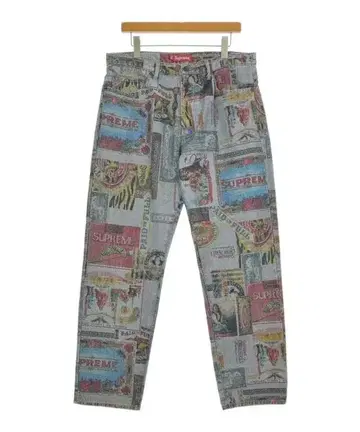 Supreme 데님 팬츠 남성용