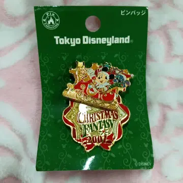 도쿄 디즈니랜드 크리스마스 판타지 핀 배지 (2007년)