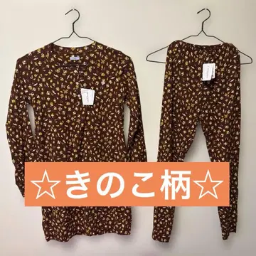 새상품 tsumori chisato 츠모리치사토 버섯 패턴 튜닉, 바지