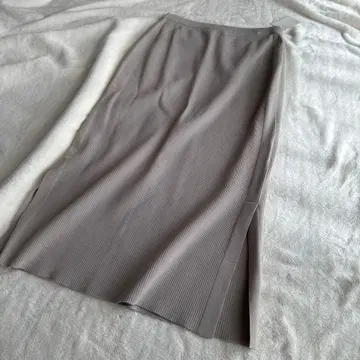 미사용 theoryluxe 띠어리 럭스 리브 니트 스커트