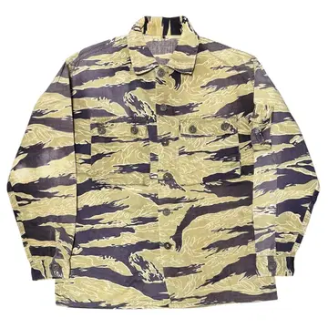 [레어] 미군 실물 60s 타이거 스트라이프 자켓 골드 타이거