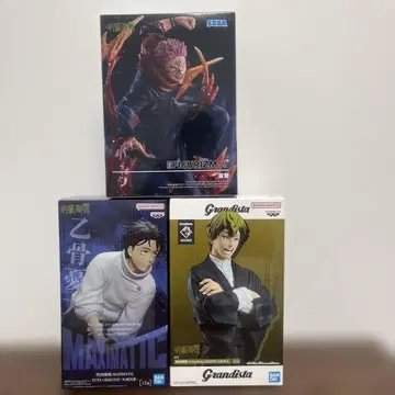 주술회전 피규어 스쿠나 젠인 나오야 옷코츠 유타 3체 세트