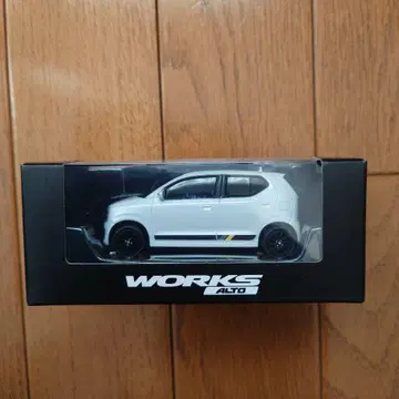 화이트 1/43 HA36S 스즈키 알토 웍스 풀백 미니카 1대