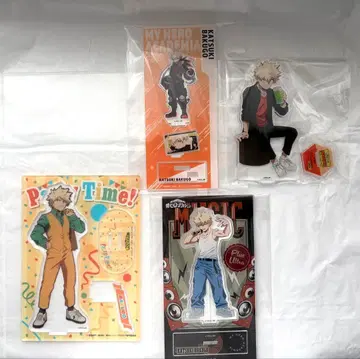 나의 히어로 아카데미아 바쿠고 카츠키 아크릴 스탠드 4종 세트