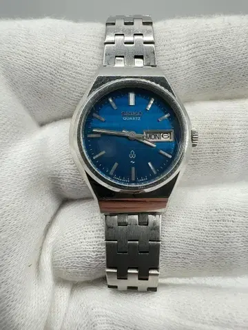 [ 레어/작동품 ] SEIKO 세이코 쿼츠 2623-0080 블루 다이얼