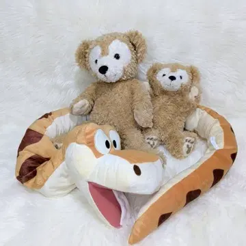 더피 & 카 정글 크루즈 봉제 인형 디즈니 리조트 한정판