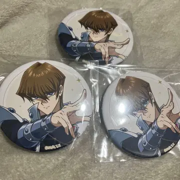 유희왕 콜라보 카페본포 BLANC 캔뱃지 카이바 세토