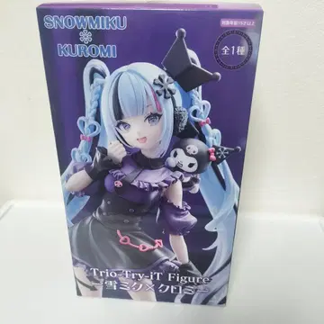 하츠네 미쿠 유키 미쿠 x 쿠로미 Trio-Try-iT 피규어