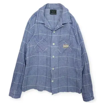 GLAD HAND bsmg BULLORIGINAL 오픈 카라 셔츠 S