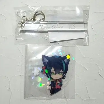 [ 악마 집사와 검은 고양이 ] 룸키풍 아크릴 키링과 증정품 베렌
