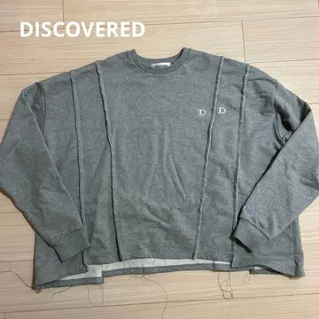 DISCOVERED WIDE CHAMP SWEAT 재구축 맨투맨