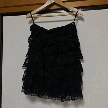 00s 레어 BPN 프릴 스커트 고딕 고스로리터 y2k