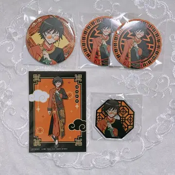 이소가이 유마 암살교실 모리 온라인 캔뱃지 아크릴 키링 브로마이드