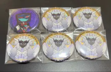 해즈빈 호텔 애니카페 글리터 캔뱃지 VOX 세라 세트