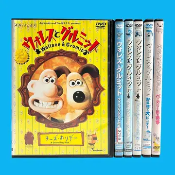 새상품 케이스 단종품 [ 월레스와 그로밋 ] 전 6권 피터 사리스 DVD