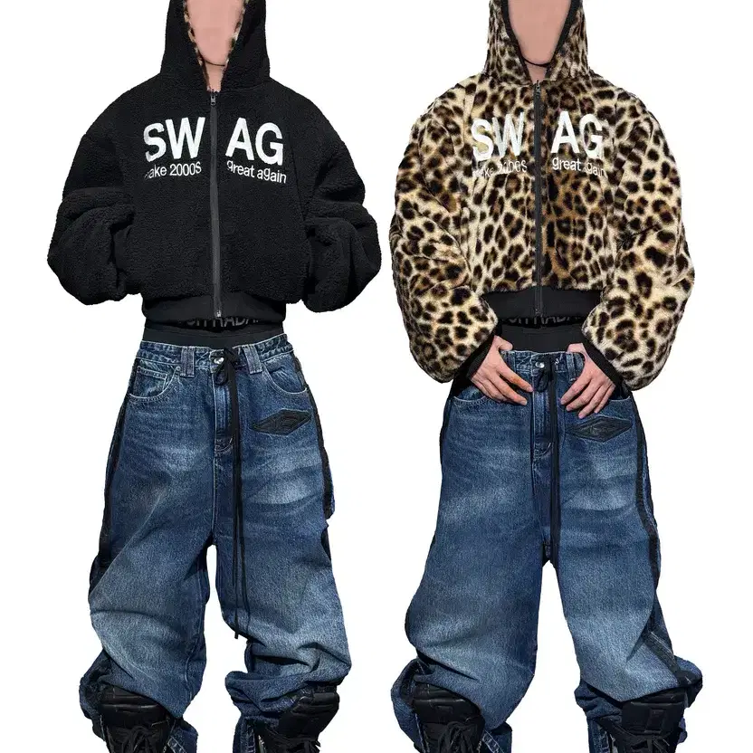 BASTARD Punk Print Patch Washed Hoodie Zip-Up | Bunjang Global