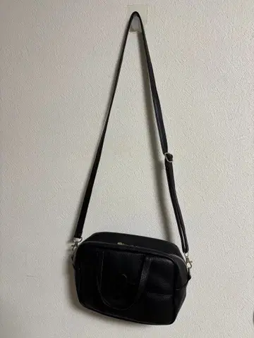 MARY QUANT 2way 블랙 숄더백