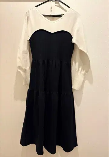 CELFORD 바이컬러 원피스