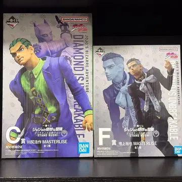 죠죠 제일복권 C상 카와지리 요사쿠 F상 후나카미 유야 2체 세트