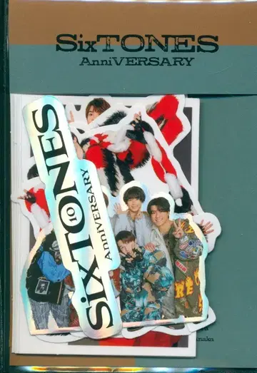 SixTONES AnniVERSARY 스티커 세트