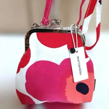 [ 택 포함 미사용 ] marimekko 우니코 숄더백 가마구치