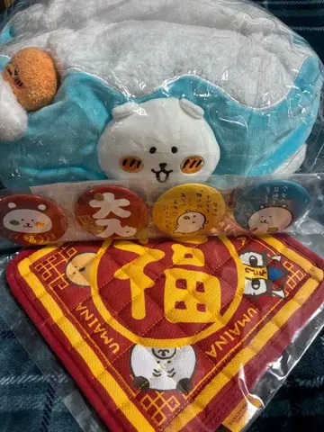 나가노의 곰 해피백 2026 ( 캔뱃지 티슈 커버 냄비 받침 )