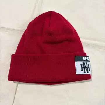 NEIGHBORHOOD BEANIE RED