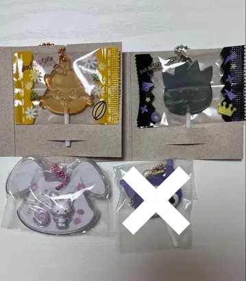 산리오 컬러풀 캔디 참 배드마츠마루 코로코로쿠리린 식완