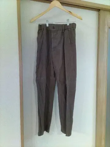 무인양품 코듀로이 팬츠 브라운 S 사이즈