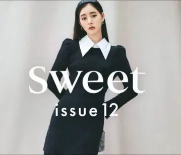 SNIDEL 빅 칼라 미니 드레스 M 블랙