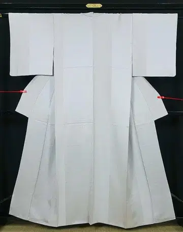 이로무지 이중 기모노 능직 계열 복합 원단 패턴 순수 실크 12424