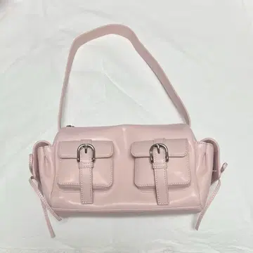 merry jenny 메리제니 리본 포켓 숄더백 핑크