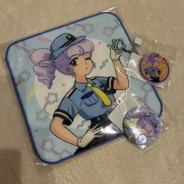 마루쿠지 마법의 천사 크리미마미 타월 캔뱃지 아크릴 키링 1